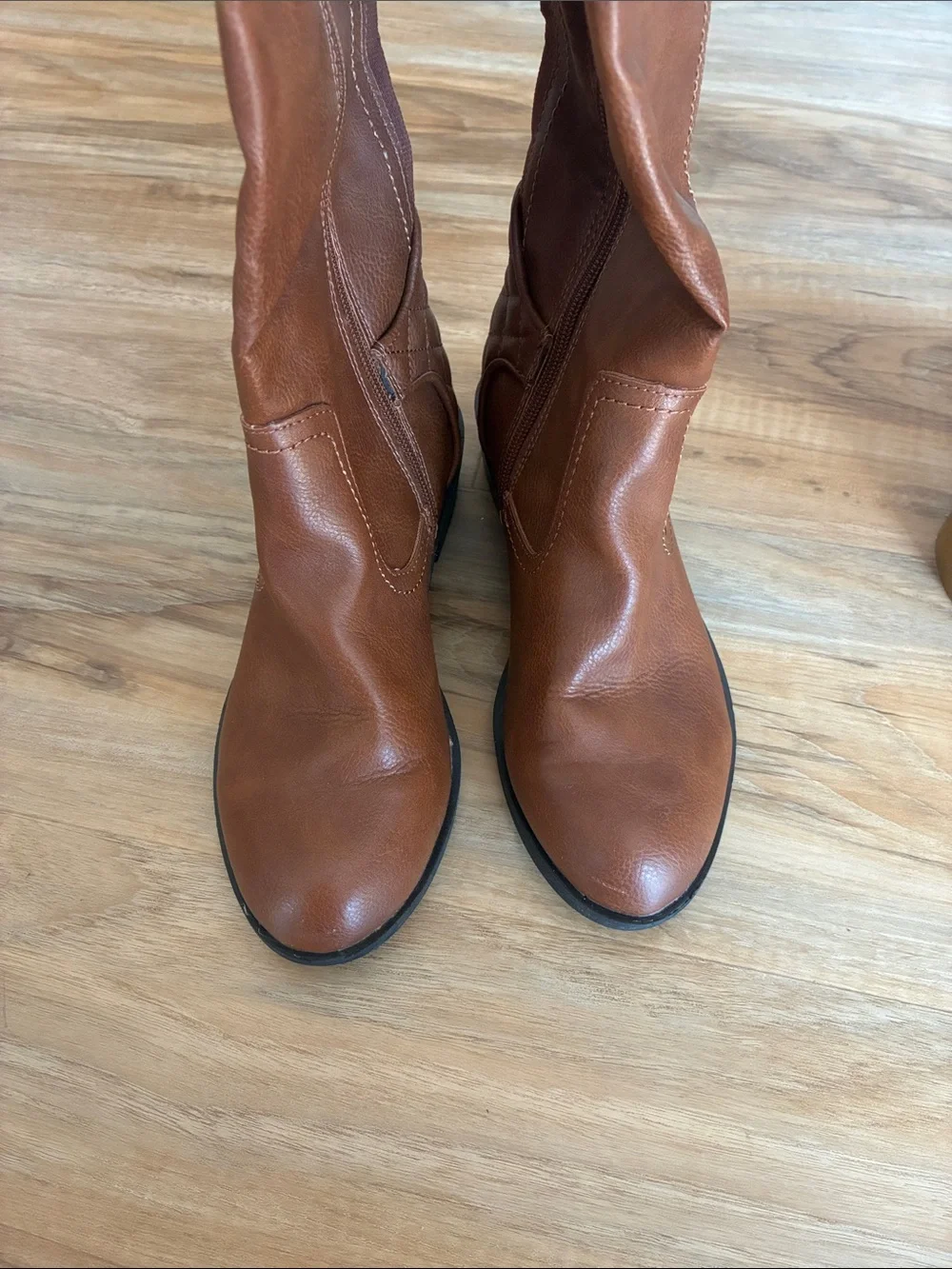 Classic Tall Women's Riding Boots in Brown